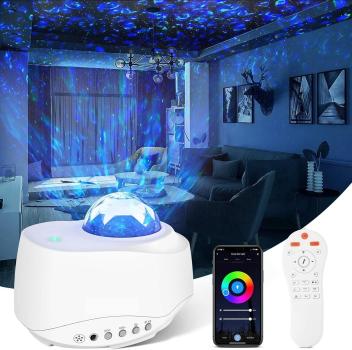 Sternenprojektor mit Musik Wifi Music Star Light USB, Bluetooth, WIFI, App