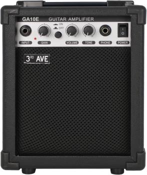 3rd Avenue Gitarrenverstärker 10 W mit Kopfhörerausgang, Overdrive-Schalter
