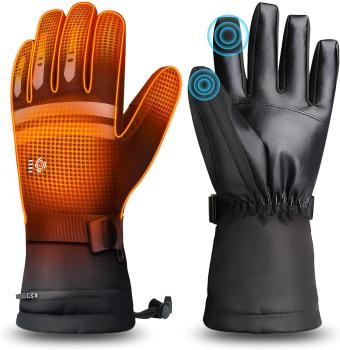 Beheizte Handschuhe Herren Damen Beheizbare Handschuhe Winterhandschuhe Größe XL