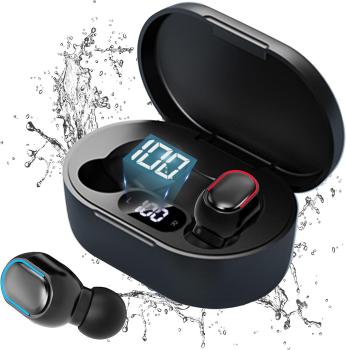 Bluetooth Kopfhörer In Ear, Kabellos HiFi Stereoklang, IPX7, Wireless, USB Quick