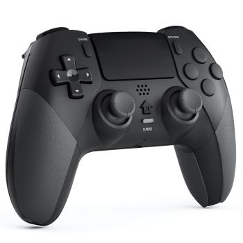 CHEREEKI Controller für PS4, Bluetooth-Controller mit 2 Programmierbaren Tasten