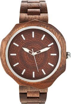 Crystal Blue Armbanduhr aus Holz, unisex Holzuhr Uhr