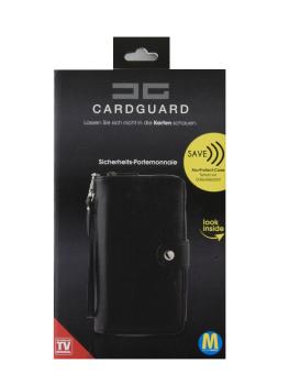 Card Guard Damengeldbörse Damen Geldbeutel RFID geschützt Portemonnaie