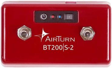 AirTurn BT200S-2 Airturn 2-Switch Wireless Bluetooth Foot Switch Controller