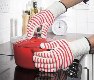Topf-Handschuhe 1 Paar Topflappen Topflappenhandschuhe