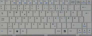 Laptop Tastatur Universal QWERTY Layout Laptoptastatur Notebook Einbau Tastatur