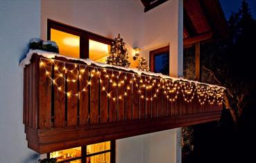 LED-Lichterkette "Bogen", 5m LED Deko Wohnungsdekoration Advent Dekoration