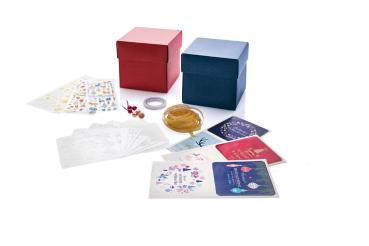 Überraschungs-Geschenkboxen "X-Mas" 2er-Set
