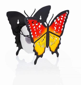Wand-Toilettenpapierhalter "Schmetterling" Halterung Klopapier Halter