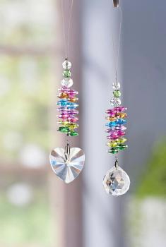 Geschenkset Sonnenfänger „Colore“ 2er-Set Deko Wohnungsdeko Dekoration Geschenk