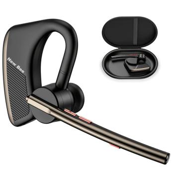 New bee Bluetooth Headset mit Mikrofon Bluetooth V5.2 Wireless Headset 24Hrs