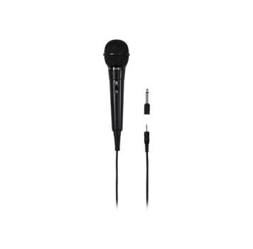 Dynamisches Mikrofon Hama DM20 Stereo Nierencharakteristik 2,5m Schwarz