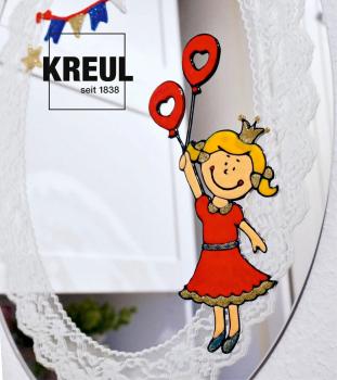 Window Color Set GLITZER-WELT 110-teilig Fentermalfarbe Basteln Kreativ Kinder