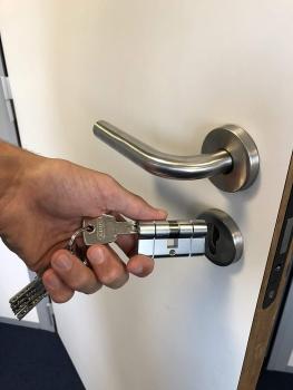 ABUS 45/65 Doppelzylinder Schließzylinder Türzylinder mit 5 Schlüssel
