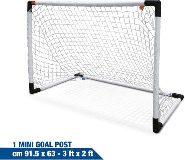 Mondo 18017 - Goal Post Mini, Tor 91,5 x 63 cm ohne Ball Fußballtor Sußball Tor