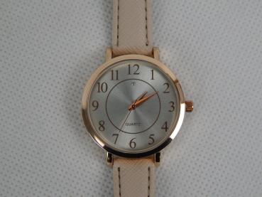 Armbanduhr Roségold mit Swarovski Kristall Armbanduhr Frauen Damen Armband-Uhr