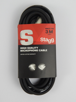 Stagg SMC3 YW Mikrofonkabel Microphone Cable 3 Meter Mikrofon Kabel XLR/XLR 3m