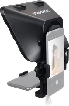Desview T3 Teleprompter mit Fernbedienung für Smartphone-Tablet, Objektivadapter