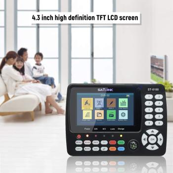 Satfinder Messgerät ST-5150 DVB-S2 / T2 / C COMBO HD Satelliten-TV-Signalfinder