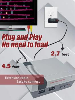 Retro Mini Game Retro Family TV Game Console Built-in 620 Spiele TV Video