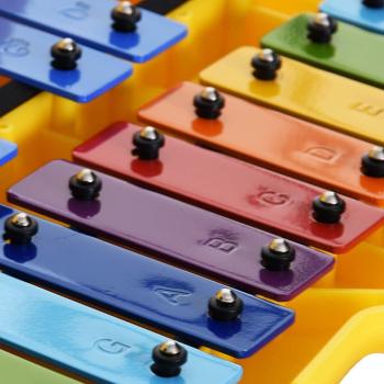 Glockenspiel Glockenspiel 25 Metalltasten Angel AG-25N3 Glockenspiel Metallophon