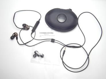 Shure SE535 In-Ear Ohrhörer, transparent In Ear Kopfhörer Headset gold-schwarz