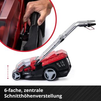 Einhell Akku-Rasenmäher GE-CM 36/36 Li Kit Power X-Change 36 V, 36 cm Schnitt