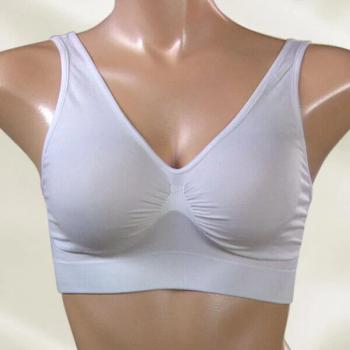 Ahh Bra 3er Set - Größe XXXL Schwarz, Weiß, Hautfarben Damen BH bei 30° Waschbar