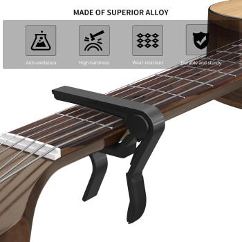 Poynic Einhand-Gitarren-Kapodaster für fast alle Gitarren