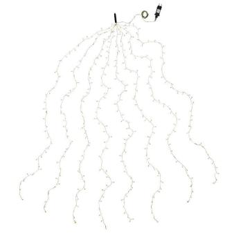 LED-Lichterbündel "Pearl" 160 LEDs, 2m Lichterkette Deko Wohnungsdekoration LED