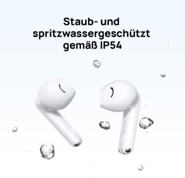 HUAWEI FreeBuds SE 2 Wireless Kopfhörer, Bis zu 40 Stunden Akkulaufzeit, Weiß