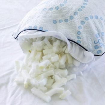 Dreamolino Super Sleeper - Individuell anpassbares Kissen in Weiß