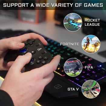 THE G-LAB K-Pad Thorium Wireless Gaming-Controller Joystick für PS4, PC Windows