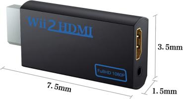 wii hdmi Adapter Wii zu HDMI 720p/1080P HD Konverter Adapter hdmi Adapter für wi