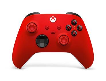 Xbox Wireless Controller Shock Red + Xbox Play & Charge Kit M
