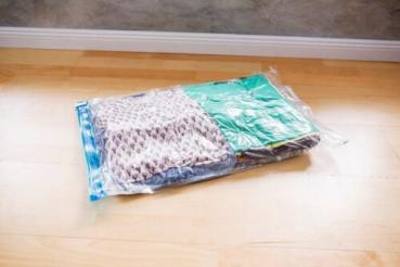 Reise Vakuumbeutel, 8tlg. Vakuum Aufbewahrungbeutel Kleidung Garderobe Textil