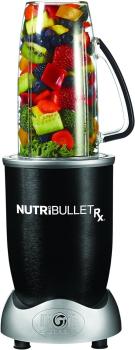 NutriBullet RX 1700 Watt schwarz Mixer mit Extraktor-Klinge macht Superfood