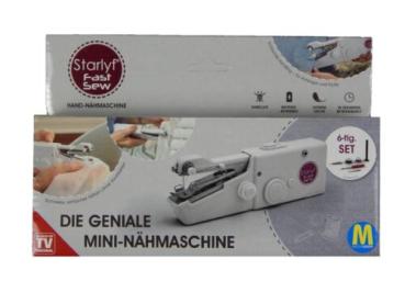 Starlyf Fast Sew Die geniale Mini-Nähmaschine Reise Nähmaschine für Tasche