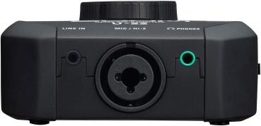 ZOOM U22 Handy Audio Interface MIDI Zuschaltbar Phantomspeisung in Schwarz