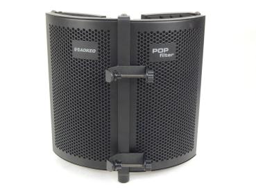 Aokeo Mikrofon Pop Filter mit Absorbierender Schaumschicht Schallabsorbierend