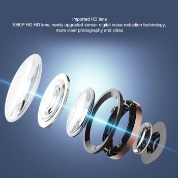 Mini-Überwachungskamera, 1080P HD WiFi Wireless Home Security Cam, Nachtsicht