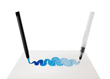 Aquarell-Pinselstift-Set, 21tlg Malstifte Zeichenstifte Buntstifte