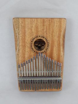 EASTROCK Kalimba 17 Schlüssel Daumenklavier, Massiv Mahagoni Marimba Instrument
