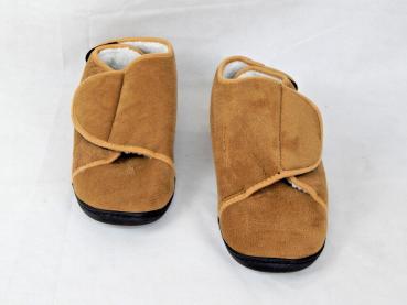 Comfy Wraps / XL / braun Rundum-Komfort mit extra Flausch für Ihre Füße Schuhe