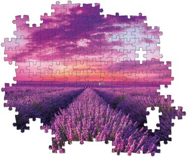 Lavendel-Feld Puzzle 1000 Teile Clementoni