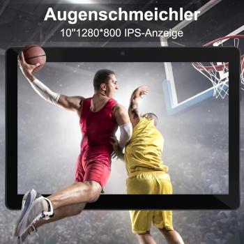 Tablet, 10.1 Zoll Android Tablet PC, 2 GB RAM 32 GB ROM, 1280 x 800 HD IPS, 3G