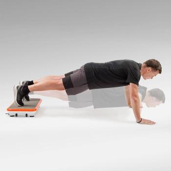 Vibroshaper Fitness Vibrationsplatte mit Zubehör Sport Fitness Gerät für Zuhause