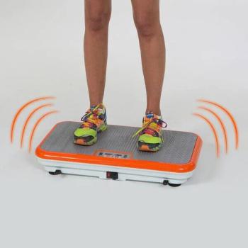 Vibroshaper Fitness Vibrationsplatte mit Zubehör Sport Fitness Gerät für Zuhause