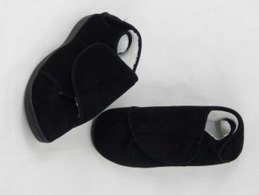 Comfy Wraps / L / schwarz Rundum-Komfort mit extra Flausch für Ihre Füße Schuhe