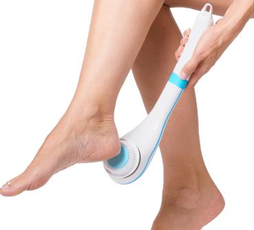 Akku-Körperbürste 5tlg.  Elektrisch Wellness-Bürste Peeling Massage Wasserfest